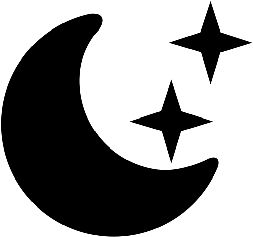 logo black moon